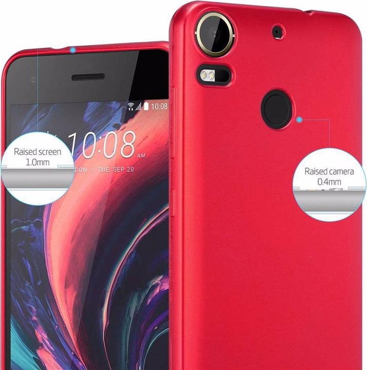 Image du produit Cadorabo Couverture métallique mate TPU (HTC Desire 10 Pro)