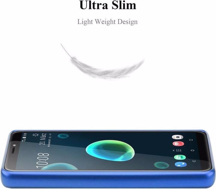 Actual product image Cadorabo TPU Matt Metallic Cover (HTC Desire 12+)