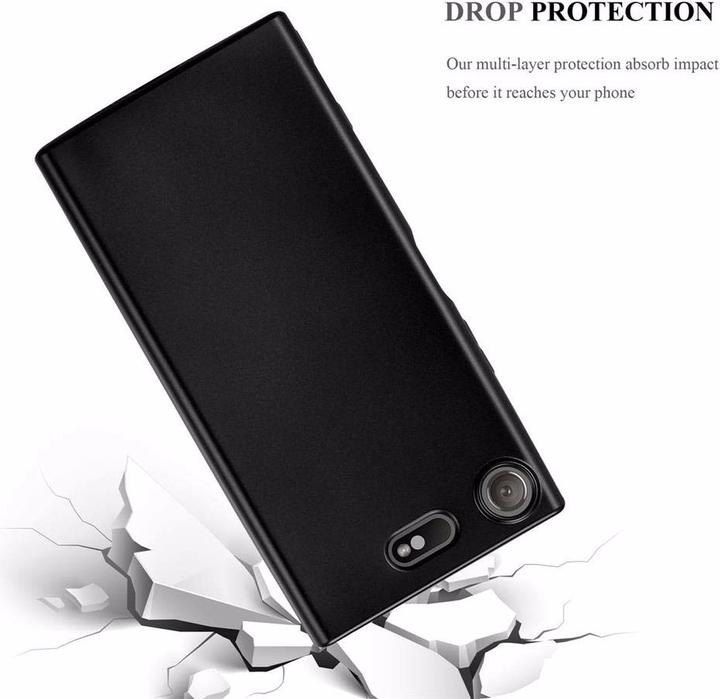 Image du produit Cadorabo Couverture métallique mate TPU (Sony Xperia XZ1 Compact)