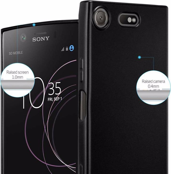 Image du produit Cadorabo Couverture métallique mate TPU (Sony Xperia XZ1 Compact)