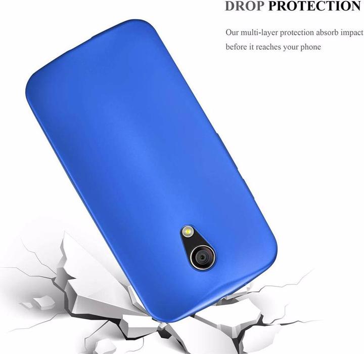 Image du produit Cadorabo Couverture métallique mate TPU (Motorola Moto G2 (2nd Gen))