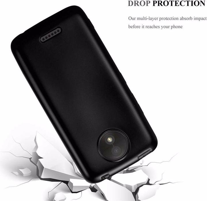 Productafbeelding Cadorabo TPU Matte Metallic hoes (Motorola Moto C Plus)