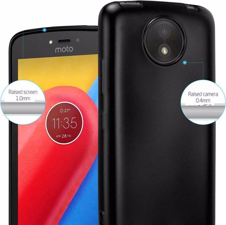Productafbeelding Cadorabo TPU Matte Metallic hoes (Motorola Moto C Plus)