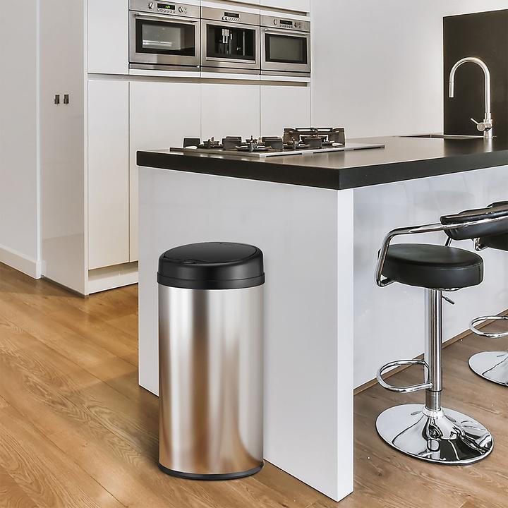 Actual product image Juskys Automatic waste bin with sensor (40 l)