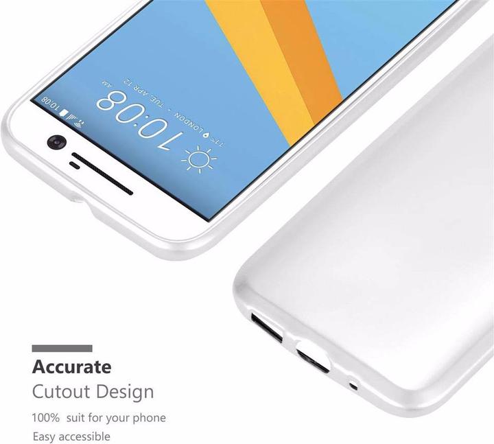 Productafbeelding Cadorabo TPU Matte Metallic hoes (HTC One 10)