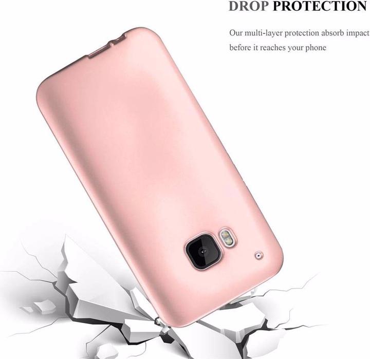 Productafbeelding Cadorabo TPU Matte Metallic hoes (HTC One M9)