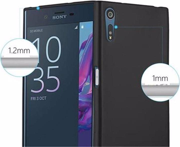 Image du produit Cadorabo Couverture métallique mate TPU (Sony Xperia XZ)