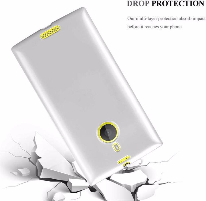 Image du produit Cadorabo Couverture métallique mate TPU (Nokia Lumia 1520)