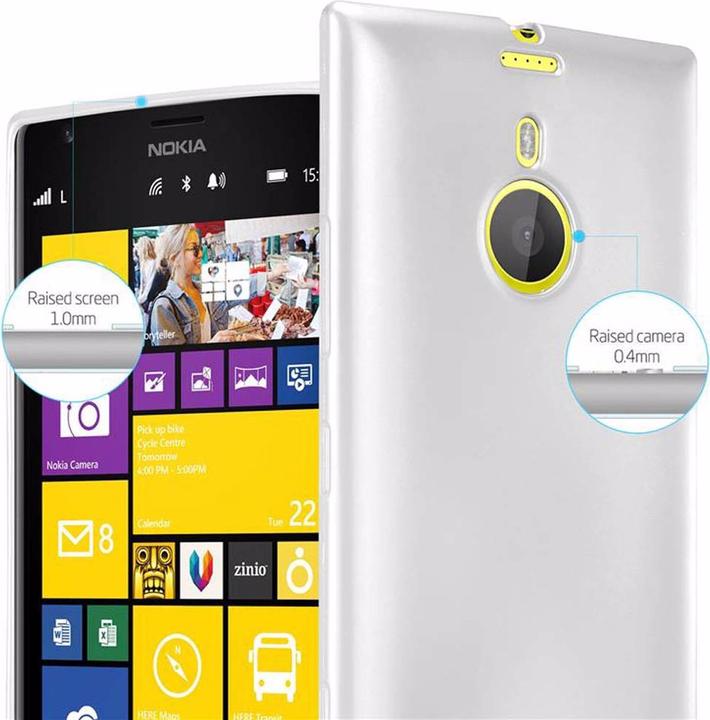 Image du produit Cadorabo Couverture métallique mate TPU (Nokia Lumia 1520)