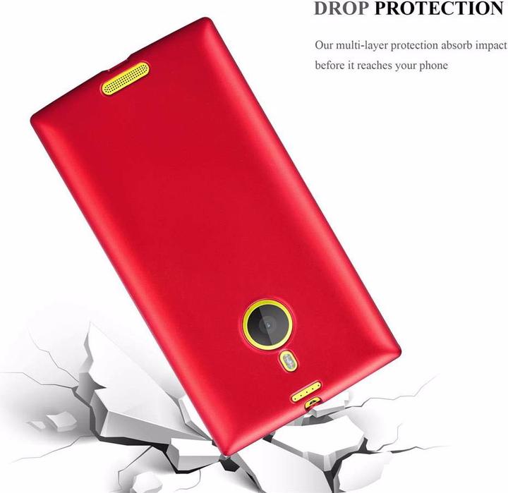 Image du produit Cadorabo Couverture métallique mate TPU (Nokia Lumia 1520)