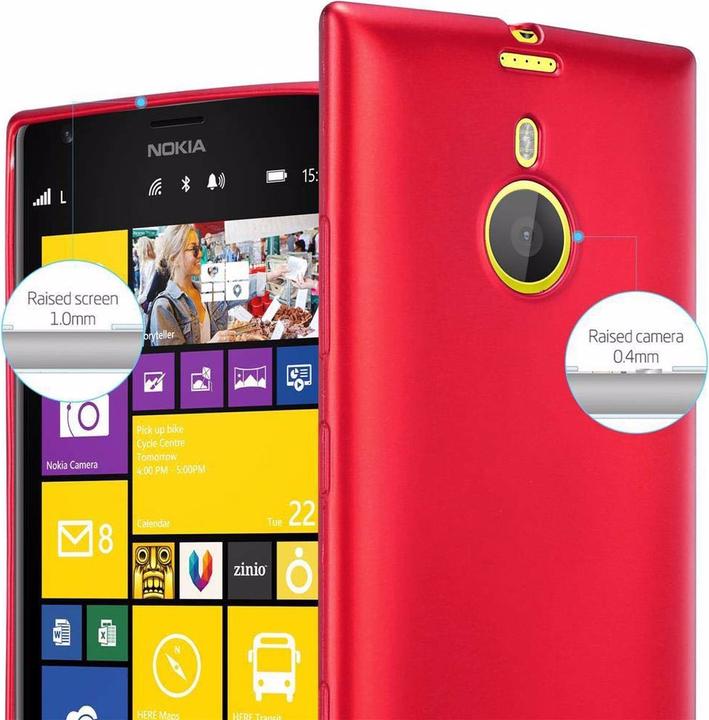 Image du produit Cadorabo Couverture métallique mate TPU (Nokia Lumia 1520)