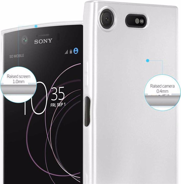 Productafbeelding Cadorabo TPU Matte Metallic hoes (Sony Xperia XZ1 Compact)