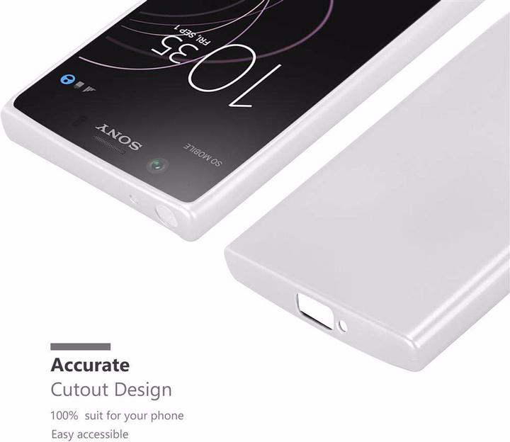 Productafbeelding Cadorabo TPU Matte Metallic hoes (Sony Xperia XZ1 Compact)