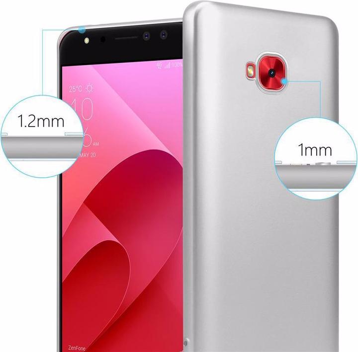 Actual product image Cadorabo TPU Matt Metallic Cover (Asus Zenfone 4 Selfie Pro)