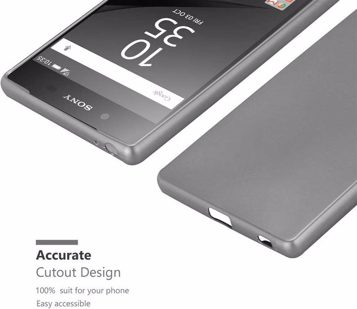 Immagine prodotto Cadorabo Copertura metallica opaca in TPU (Sony Xperia Z5 Premium)
