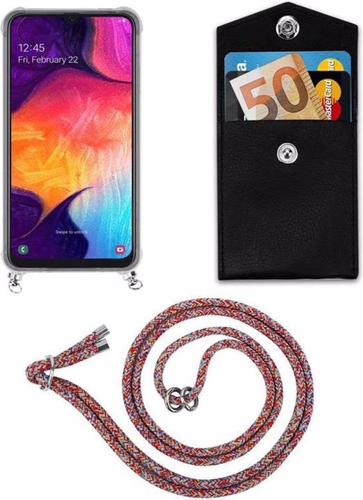 Actual product image Cadorabo TPU Mobile Phone Chain SILVER Cover