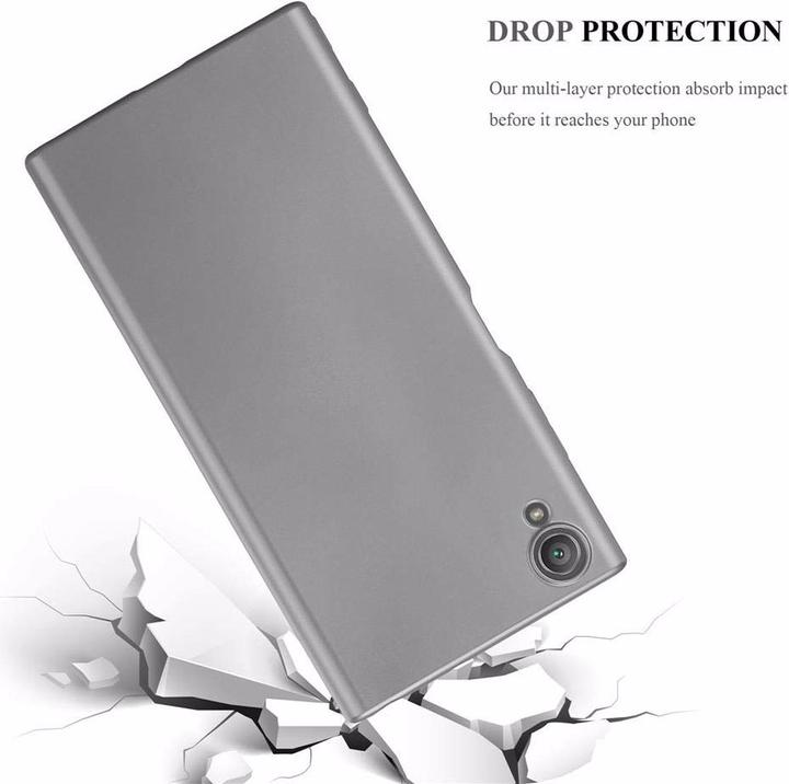 Image du produit Cadorabo Couverture métallique mate TPU (Xperia XA1 Plus)