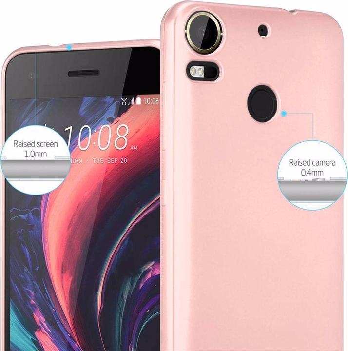Image du produit Cadorabo Couverture métallique mate TPU (HTC Desire 10 Pro)