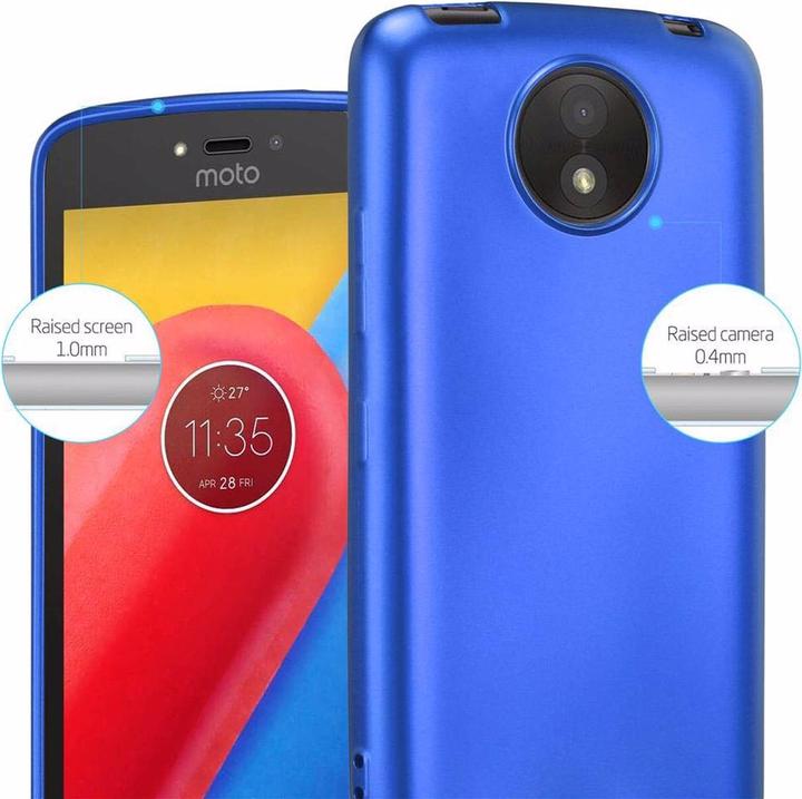 Image du produit Cadorabo Couverture métallique mate TPU (Motorola Moto C Plus)