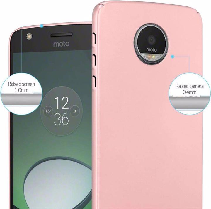 Productafbeelding Cadorabo TPU matte metalen hoes (Motorola Moto Z)