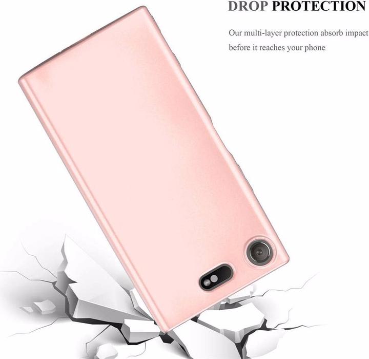 Image du produit Cadorabo Couverture métallique mate TPU (Sony Xperia XZ1 Compact)