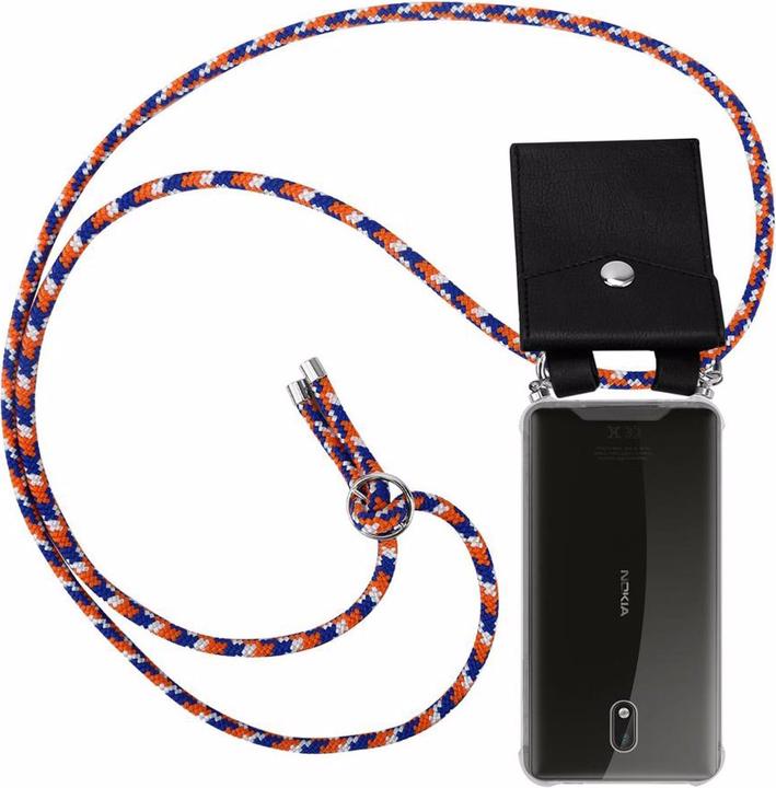 Produktbild Cadorabo TPU Handy Kette SILBER Cover