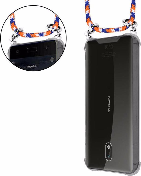 Produktbild Cadorabo TPU Handy Kette SILBER Cover