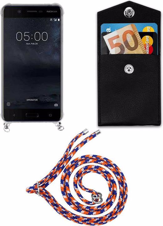 Produktbild Cadorabo TPU Handy Kette SILBER Cover
