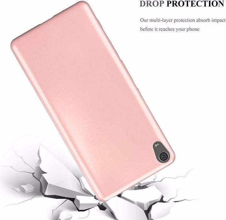 Productafbeelding Cadorabo TPU matte metalen hoes (Sony Xperia XA)