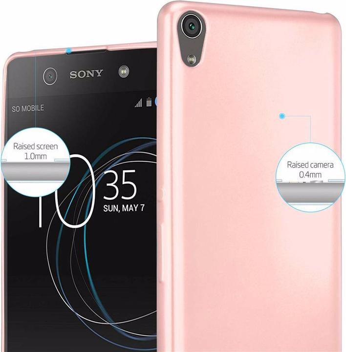 Productafbeelding Cadorabo TPU matte metalen hoes (Sony Xperia XA)