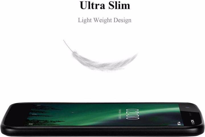 Image du produit Cadorabo Couverture métallique mate TPU (Nokia 2)