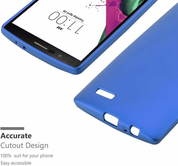 Image du produit Cadorabo Couverture métallique mate TPU (LG G4, Motorola Moto G4 Plus)