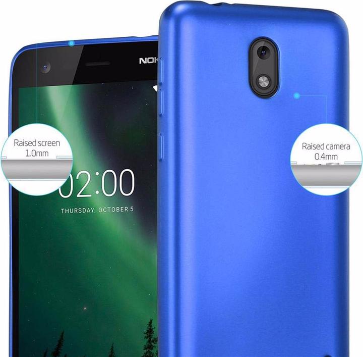 Produktbild Cadorabo TPU Matt Metallic Cover (Nokia 2)