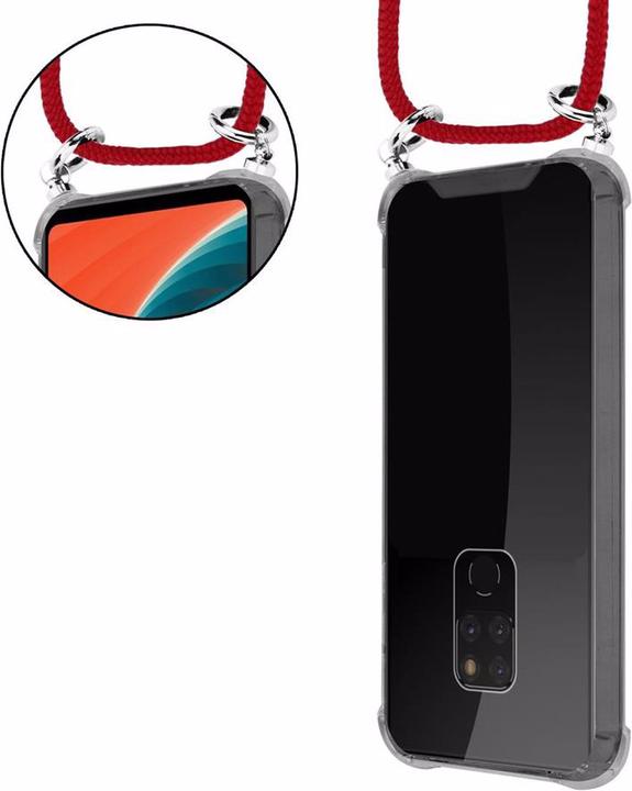 Produktbild Cadorabo TPU Handy Kette SILBER Cover