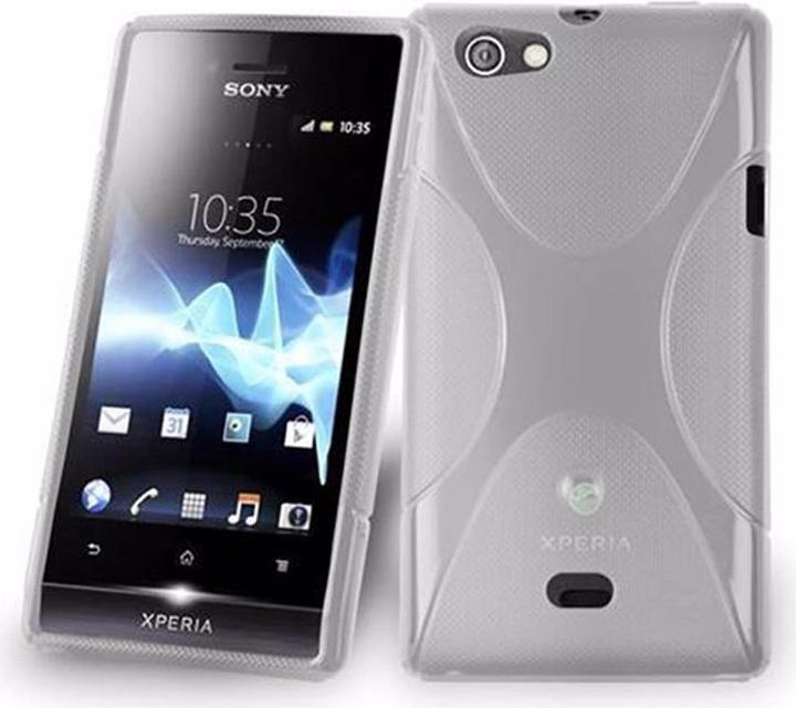 Produktbild Cadorabo TPU X-Line Cover (Sony Xperia Miro)