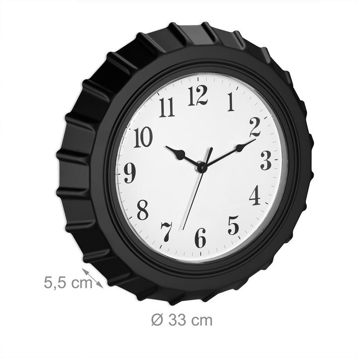 Actual product image Relaxdays Wall clock (33 cm)