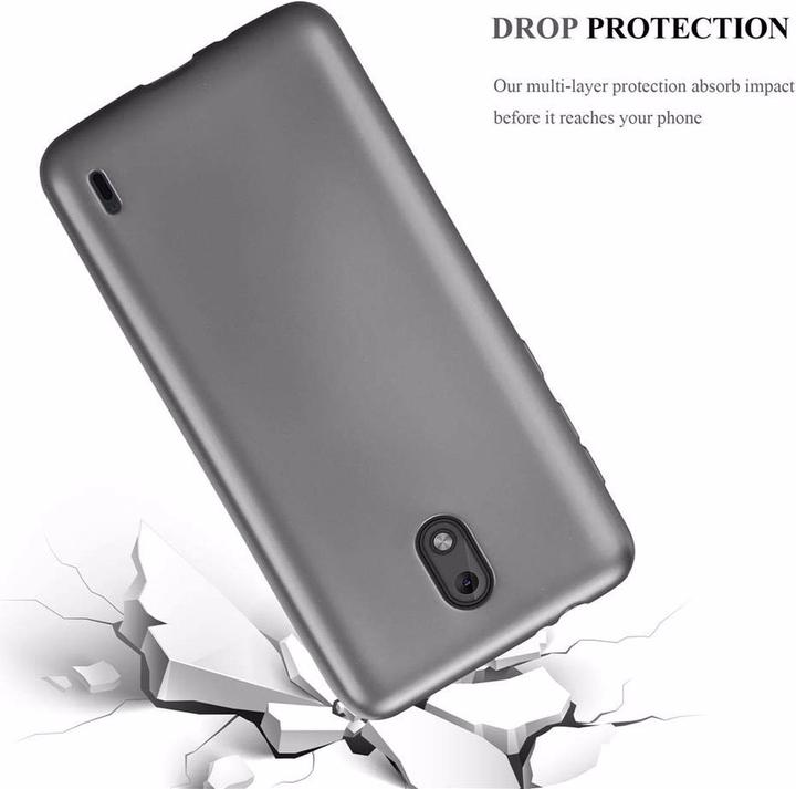 Productafbeelding Cadorabo TPU matte metalen hoes (Nokia 2)