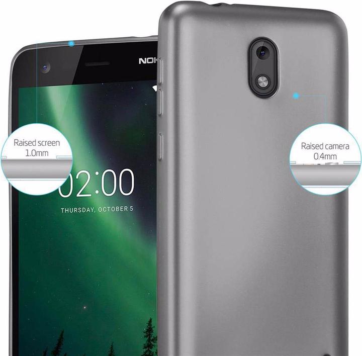 Productafbeelding Cadorabo TPU matte metalen hoes (Nokia 2)