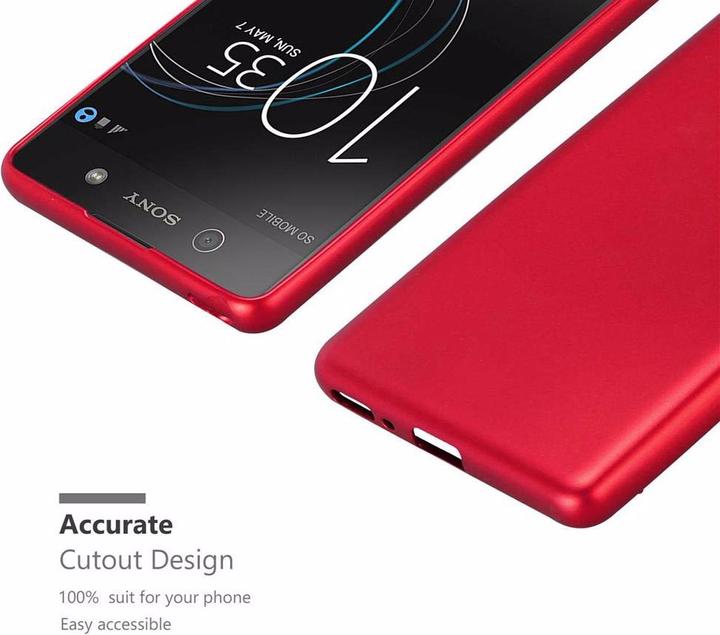 Actual product image Cadorabo TPU Matt Metallic Cover (Sony Xperia XA)