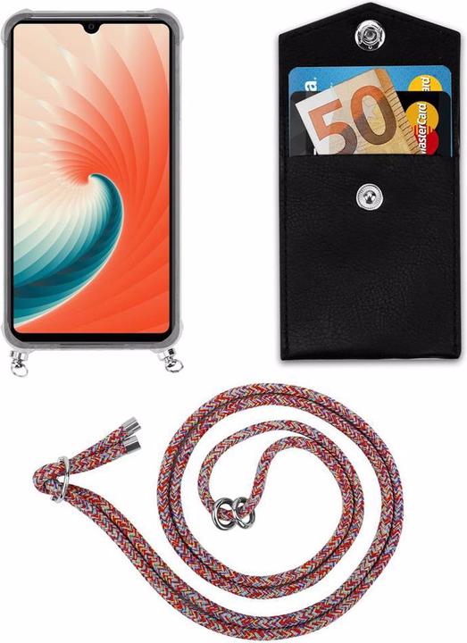 Produktbild Cadorabo TPU Handy Kette SILBER Cover