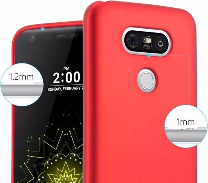 Productafbeelding Cadorabo TPU matte metalen hoes (LG G5)
