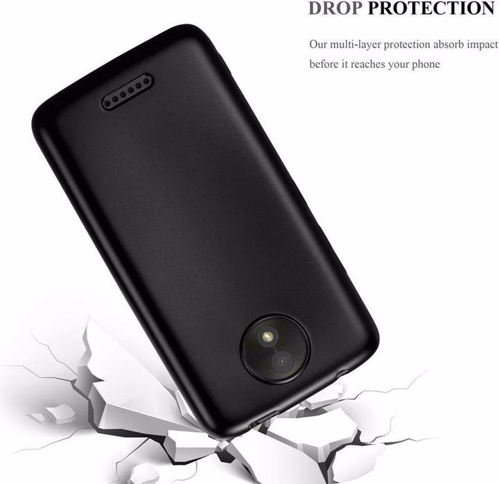 Produktbild Cadorabo TPU Matt Metallic Cover (Motorola Moto C)