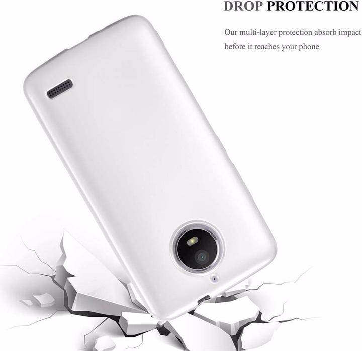Productafbeelding Cadorabo TPU matte metalen hoes (Motorola Moto E4)