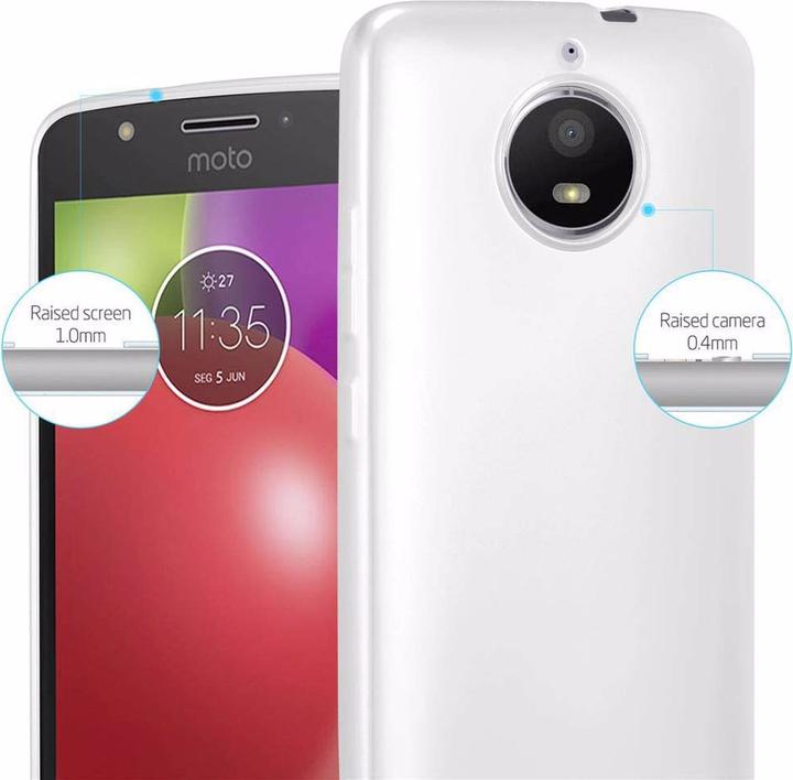 Productafbeelding Cadorabo TPU matte metalen hoes (Motorola Moto E4)