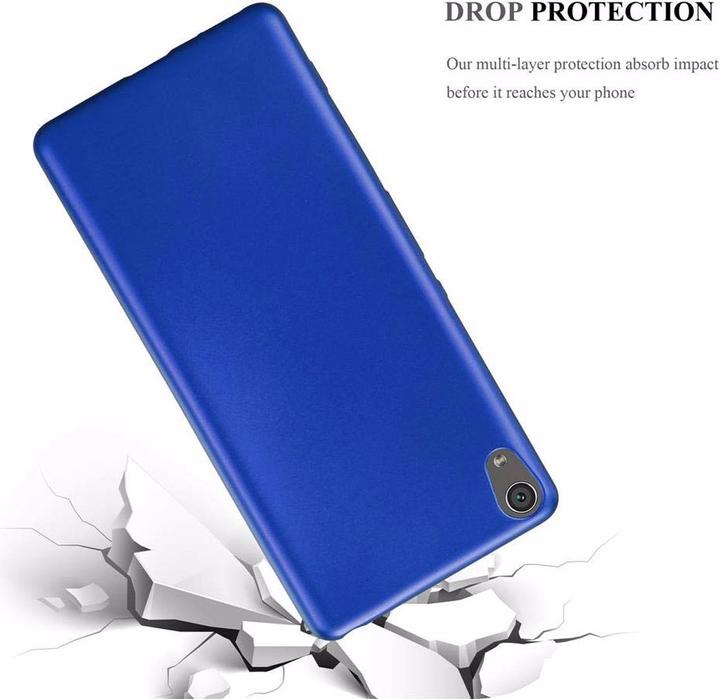 Image du produit Cadorabo Couverture métallique mate TPU (Sony Xperia XA)