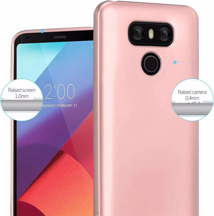 Actual product image Cadorabo TPU Matt Metallic Cover (G6)