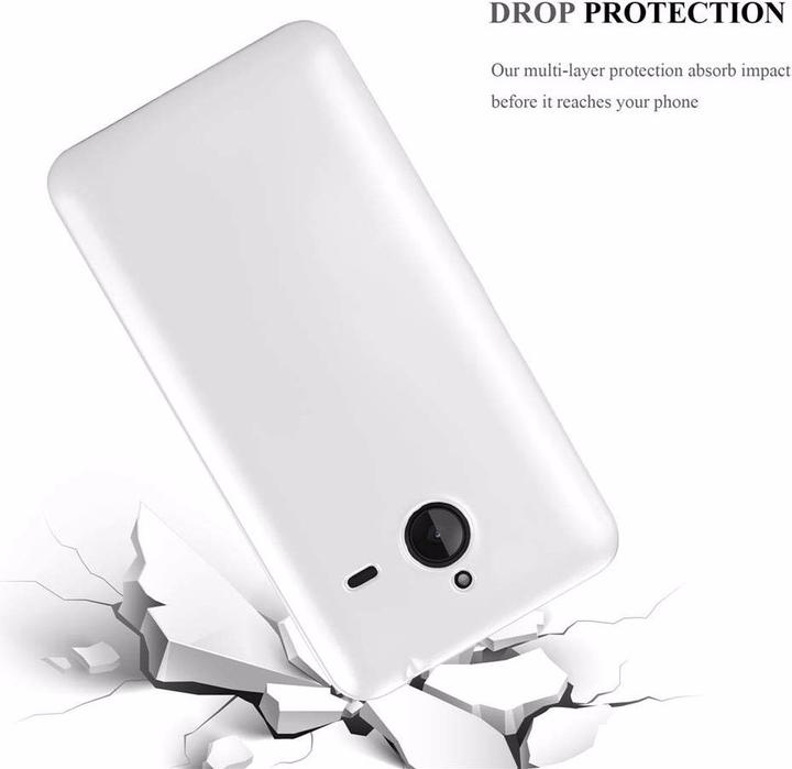 Productafbeelding Cadorabo TPU matte metalen hoes (Microsoft Lumia 640 XL)