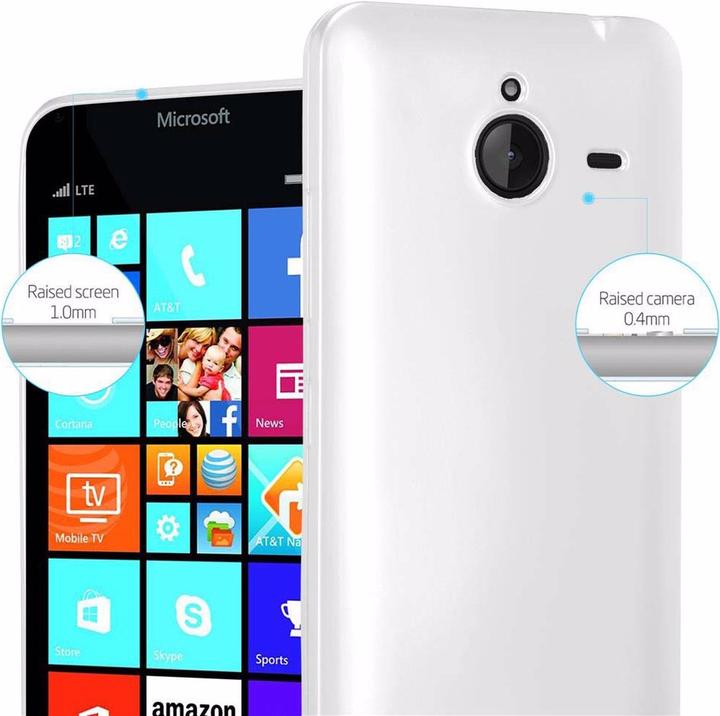 Productafbeelding Cadorabo TPU matte metalen hoes (Microsoft Lumia 640 XL)