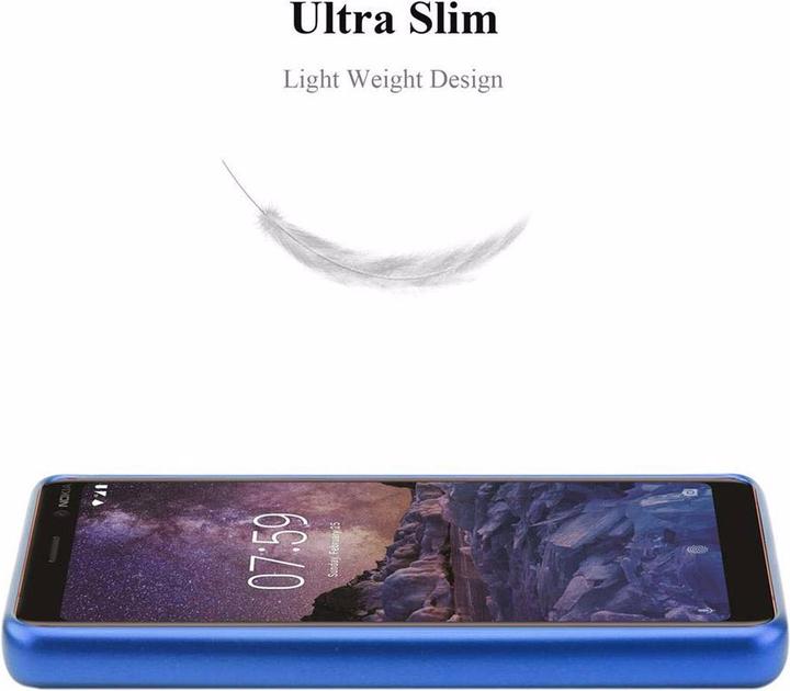 Productafbeelding Cadorabo TPU matte metalen hoes (Nokia 7 Plus)