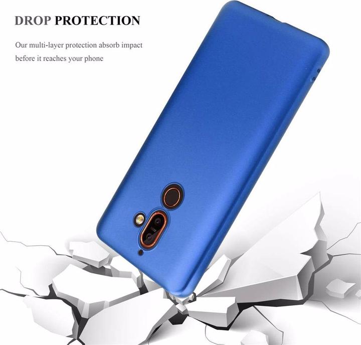 Productafbeelding Cadorabo TPU matte metalen hoes (Nokia 7 Plus)